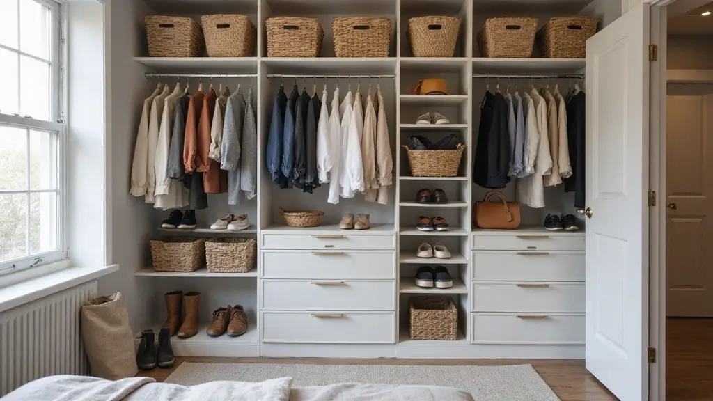 30 Bedroom Closet Organization Ideas That Keep Everything Neat 10 30 Bedroom Closet Organization Ideas That Keep Everything Neat