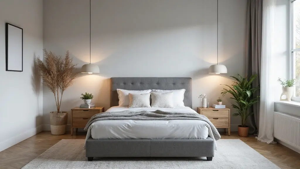 30 Bedroom Ideas with Grey Bed That Look Chic and Balanced