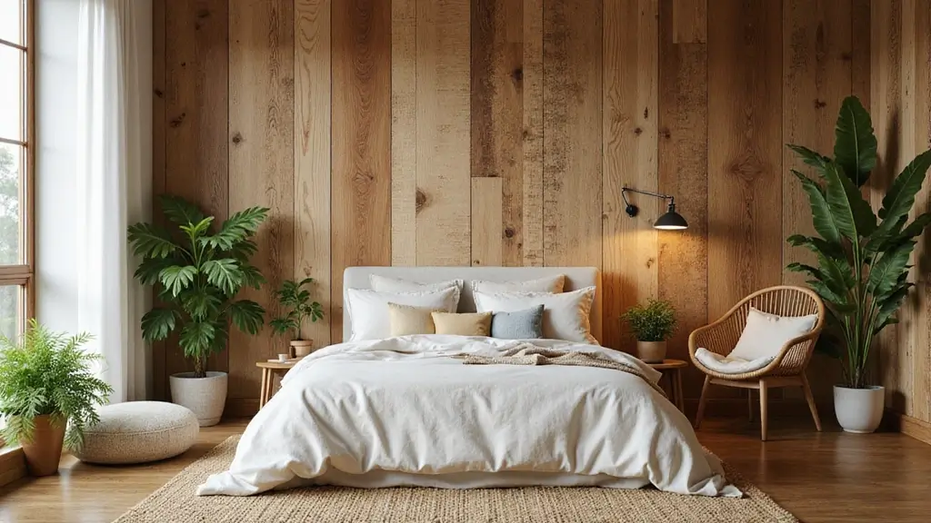 30 Bedroom Wall Paneling Ideas That Add Texture & Warmth 9 30 Bedroom Wall Paneling Ideas That Add Texture & Warmth