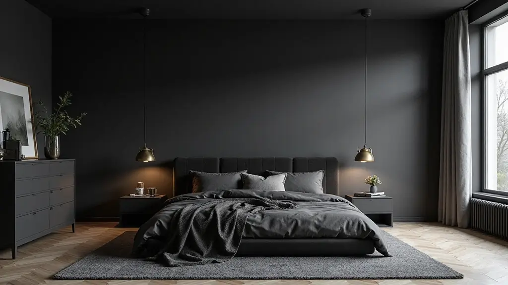 30 Black Aesthetic Bedroom Ideas That Are Sleek and Stylish