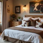 30 Cow Print Bedroom Ideas That Feel Fun & Trendy