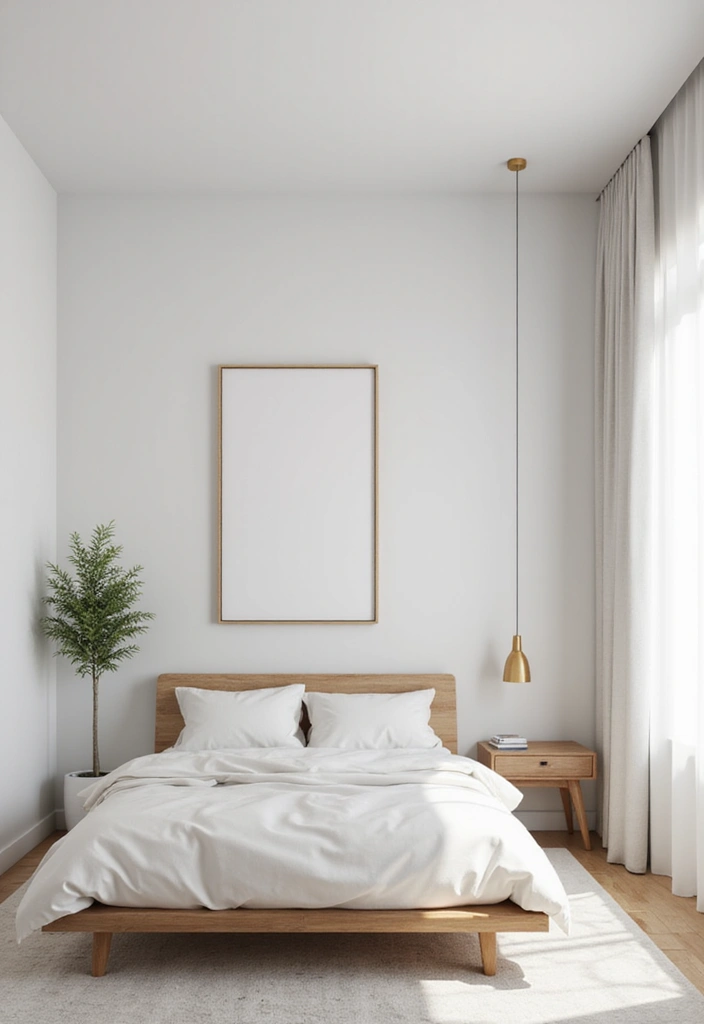30 Cute Simple Bedroom Ideas That Prove Minimal Can Be Beautiful - 27. Simple Floor Plans
