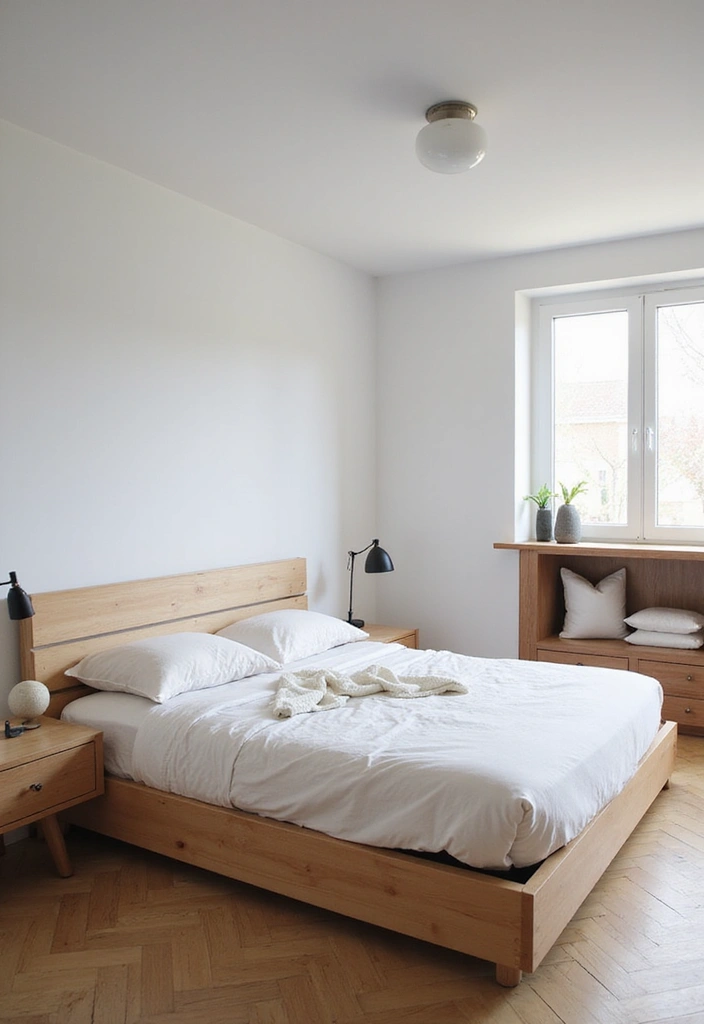 30 Cute Simple Bedroom Ideas That Prove Minimal Can Be Beautiful - 3. Scandinavian Furniture