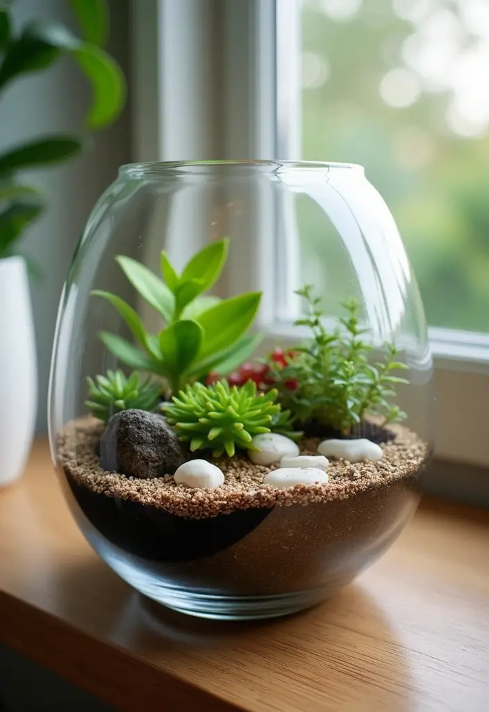 30 DIY Home Decor Easy Bedroom Craft Ideas You’ll Love Making - 12. DIY Terrarium