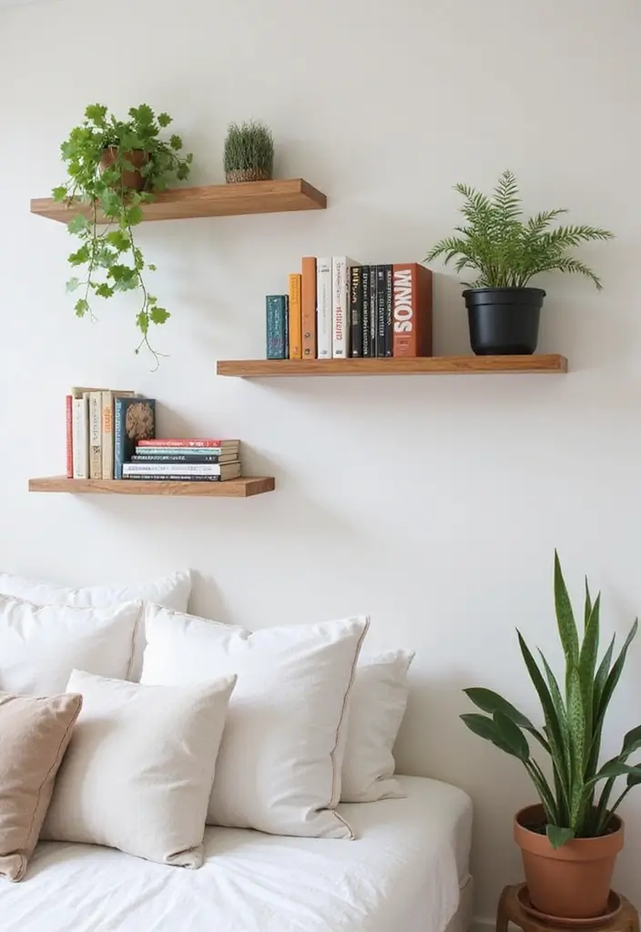 30 DIY Home Decor Easy Bedroom Craft Ideas You’ll Love Making - 15. DIY Wall Shelves