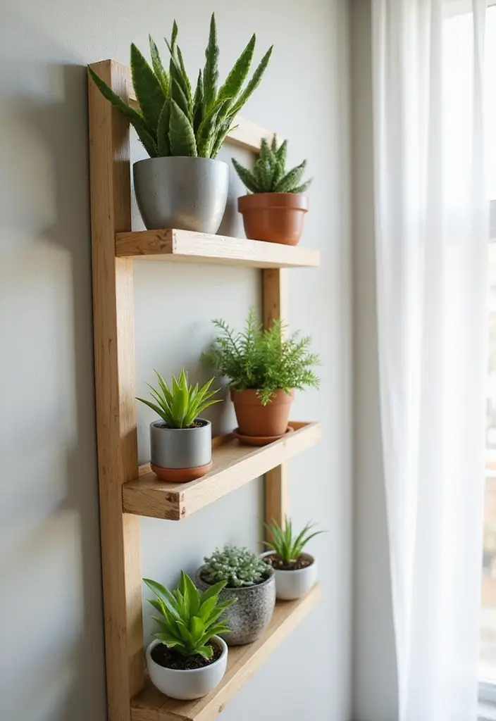 30 DIY Home Decor Easy Bedroom Craft Ideas You’ll Love Making - 23. Wall-mounted Plant Holders