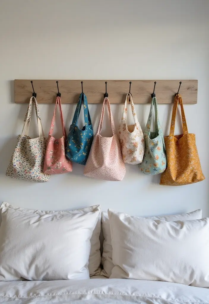 30 DIY Home Decor Easy Bedroom Craft Ideas You’ll Love Making - 29. Decorative Tote Bags