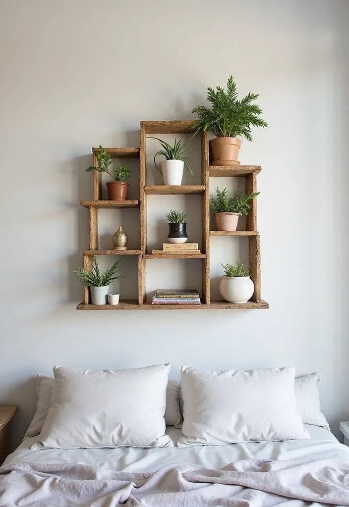 30 DIY Home Decor Easy Bedroom Craft Ideas You’ll Love Making - 5. Recycled Book Shelves