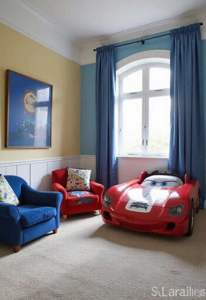 30 Marvel Bedroom Ideas Boy Rooms That Feel Heroic & Fun - 8. Playful Furniture