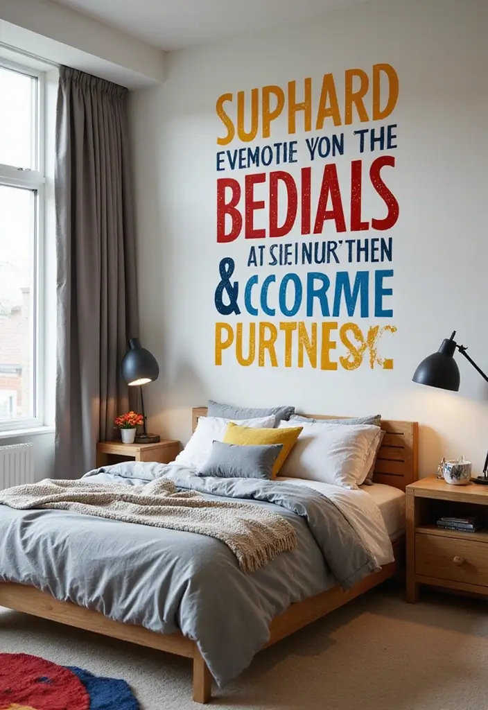 30 Marvel Bedroom Ideas Boy Rooms That Feel Heroic & Fun - 9. Personalized Superhero Quotes