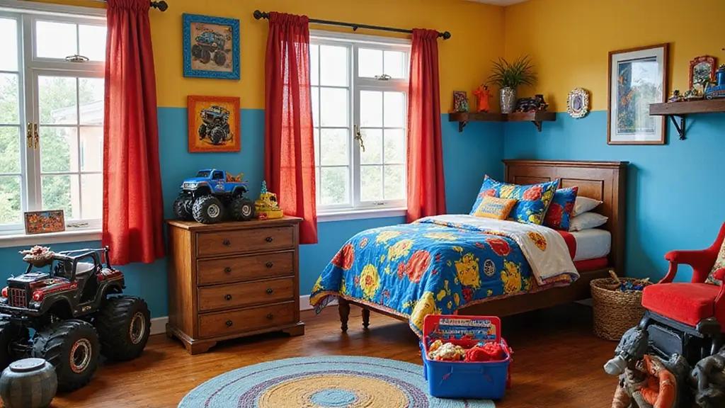 30 Monster Truck Bedroom Ideas That Kids Will Go Crazy For