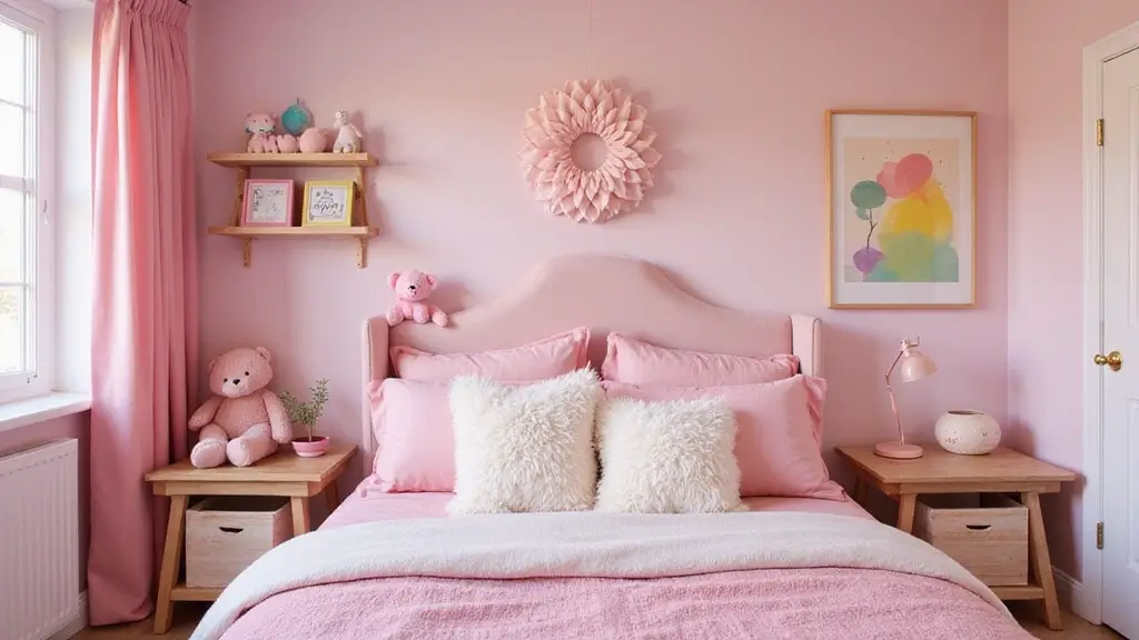 30 Pink Bedroom Ideas for Kids That Are Adorable and Playful