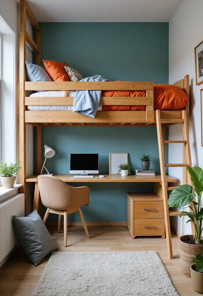 30 Teen Boys Shared Bedroom Ideas That Are Functional and Cool - 2. Bunk Bed Bliss