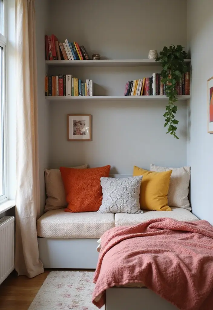 30 Teen Boys Shared Bedroom Ideas That Are Functional and Cool - 7. Cozy Nooks