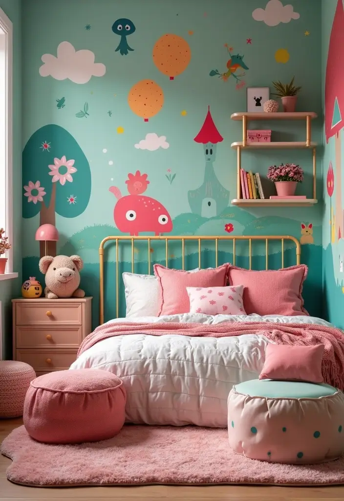 30 Toca Boca Big Family House Ideas Bedroom That Feel Fun & Cozy - 11. Fantasy-Themed Decor
