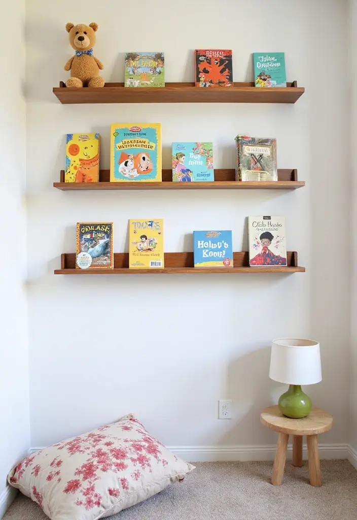 30 Toca Boca Big Family House Ideas Bedroom That Feel Fun & Cozy - 15. DIY Decorative Wall Shelves