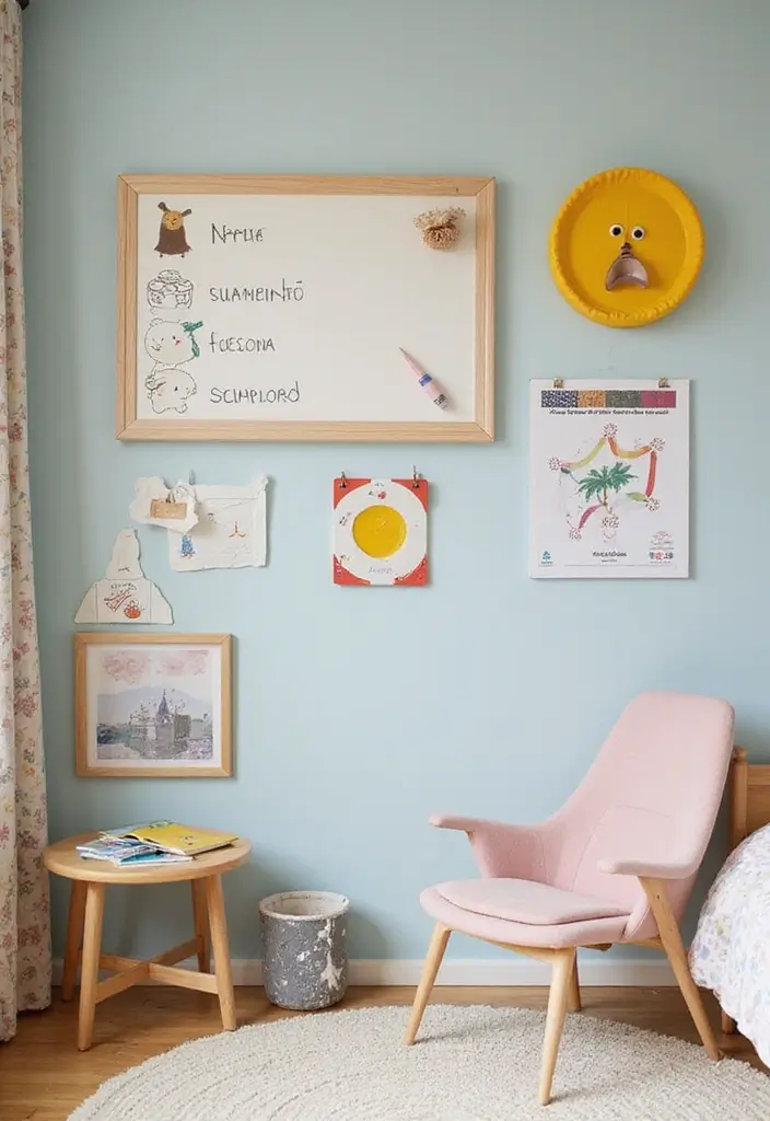 30 Toca Boca Big Family House Ideas Bedroom That Feel Fun & Cozy - 20. Interactive Wall Decor