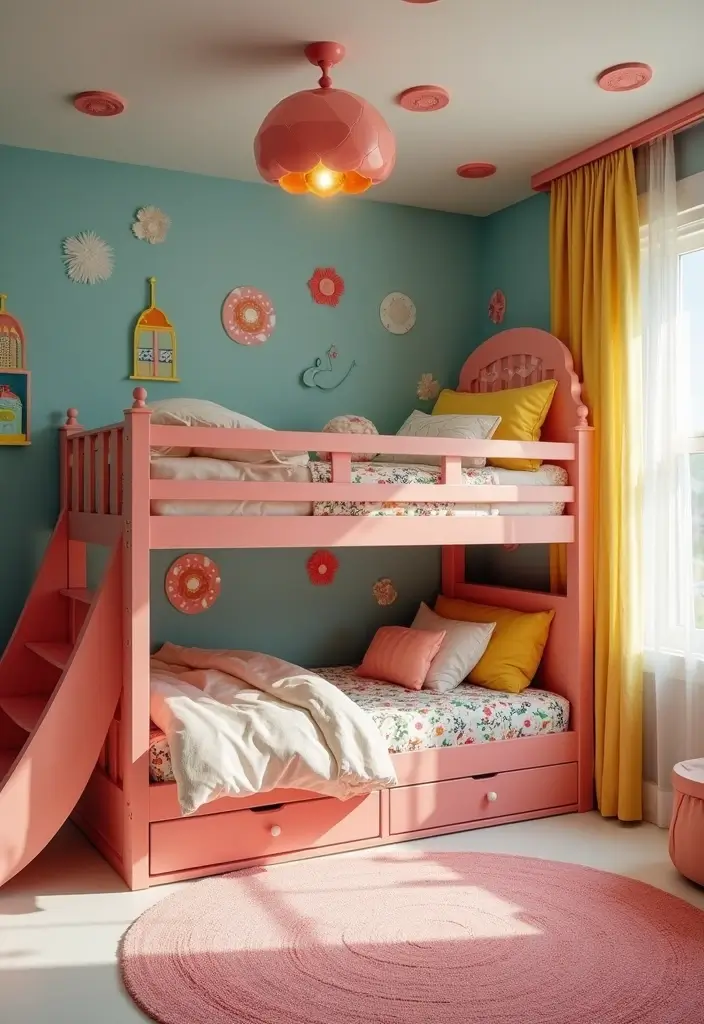 30 Toca Boca Big Family House Ideas Bedroom That Feel Fun & Cozy - 3. Fun Bunk Bed Designs