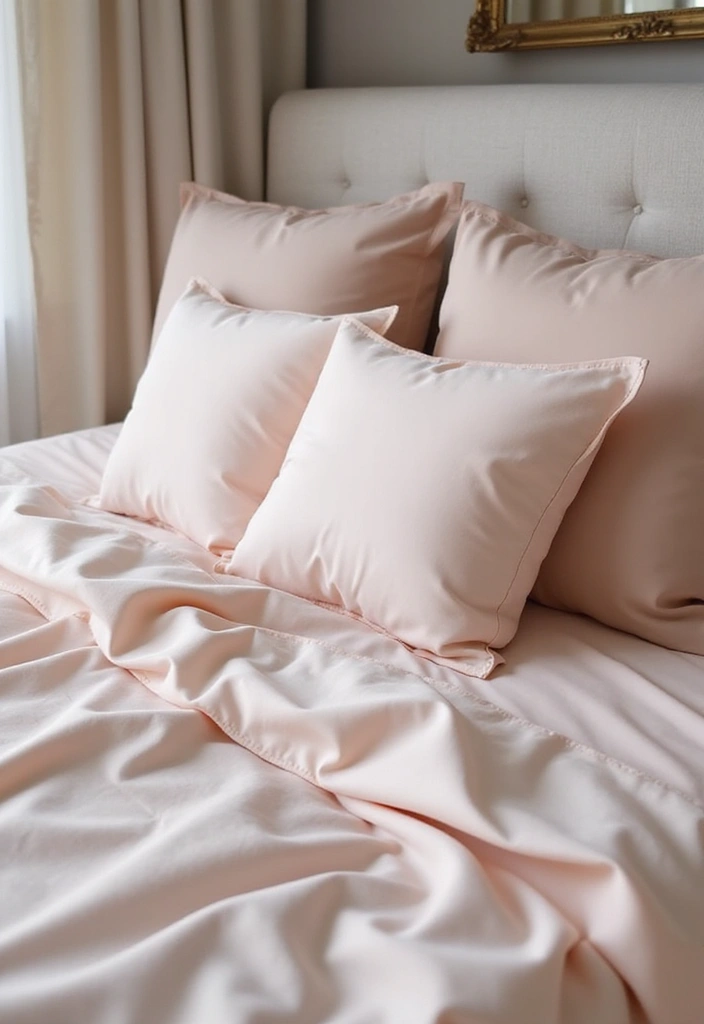 30 Victoria's Secret Bedroom Ideas That Feel Feminine & Glam - 16. Silk Sheets