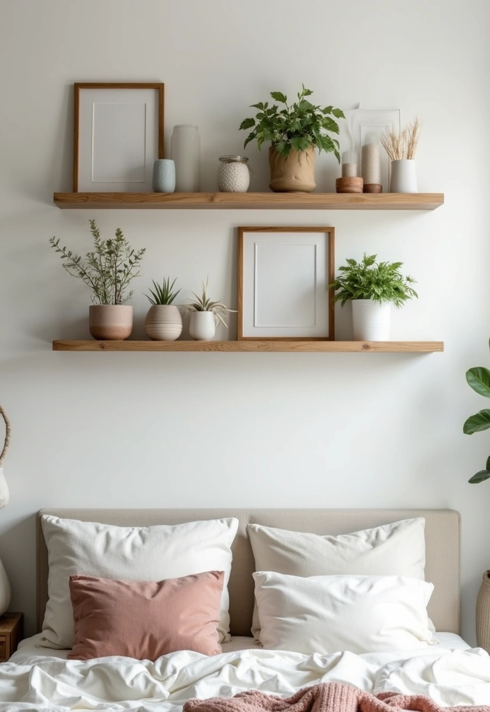 30 Victoria's Secret Bedroom Ideas That Feel Feminine & Glam - 24. Customized Wall Shelves