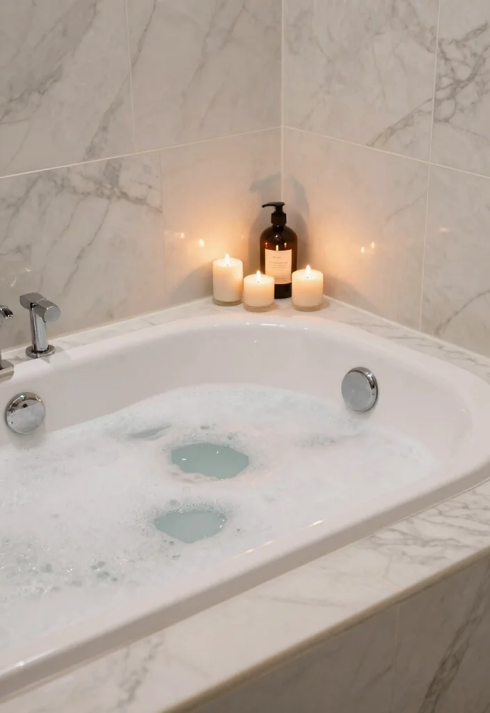 14 Bathroom Drain Ideas For Better Function - 10. Hidden Drains in Tubs 1