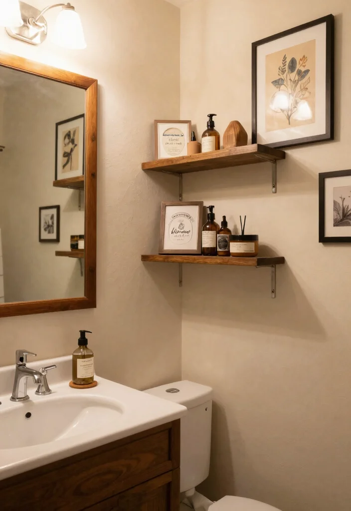 14 Rain Shower Bathroom Ideas For Spa Vibes - 14. Personal Touches to Make it Your Own 1