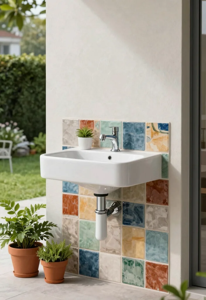 14 Sink Outside Bathroom Ideas For Modern Layouts - 8. Elegant Wall-Mounted Sinks 1