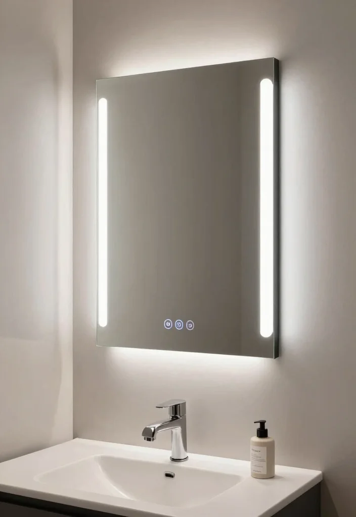 14 Small Bathroom With Shower Ideas That Feel Open - 14. Smart Technology Integration 1