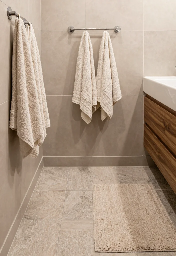 14 Staff Bathroom Ideas That Are Practical And Clean - 11. Mesmerizing Textures 1