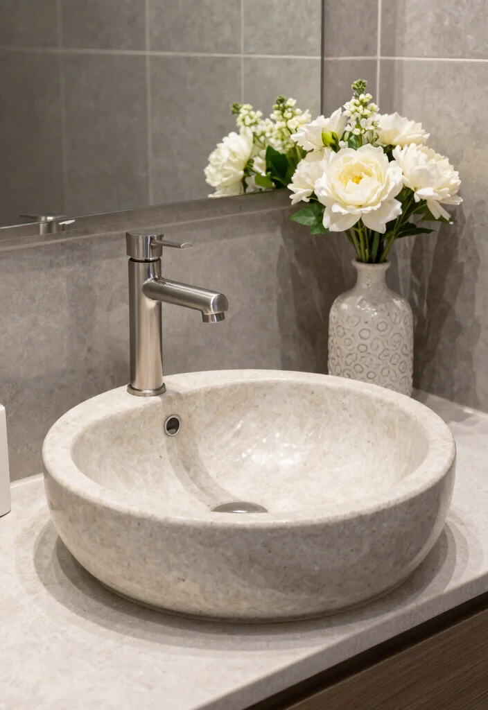 14 Staff Bathroom Ideas That Are Practical And Clean - 4. Stylish Sinks 1