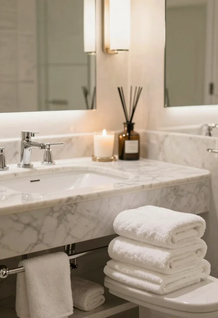 14 Staff Bathroom Ideas That Are Practical And Clean - 8. Luxurious Touches 1