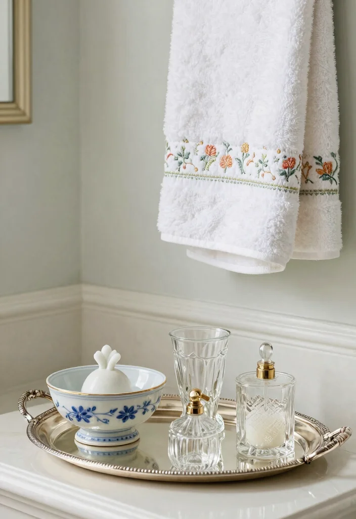 14 Victorian Bathroom Decor Ideas With Classic Elegance - 5. Vintage Bathroom Accessories: A Touch of Class 1