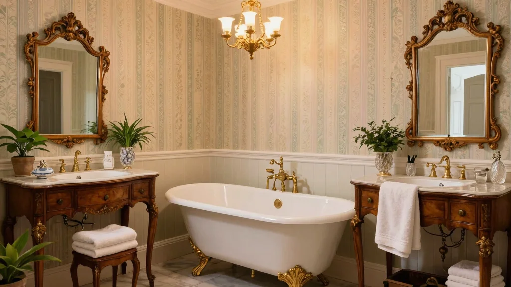 14 Victorian Bathroom Decor Ideas With Classic Elegance