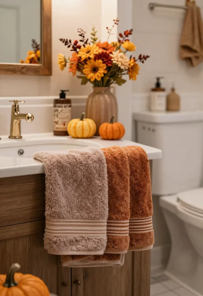 15 His And Hers Bathroom Decor Ideas For Shared Spaces - 14. Seasonal Decor Updates 1
