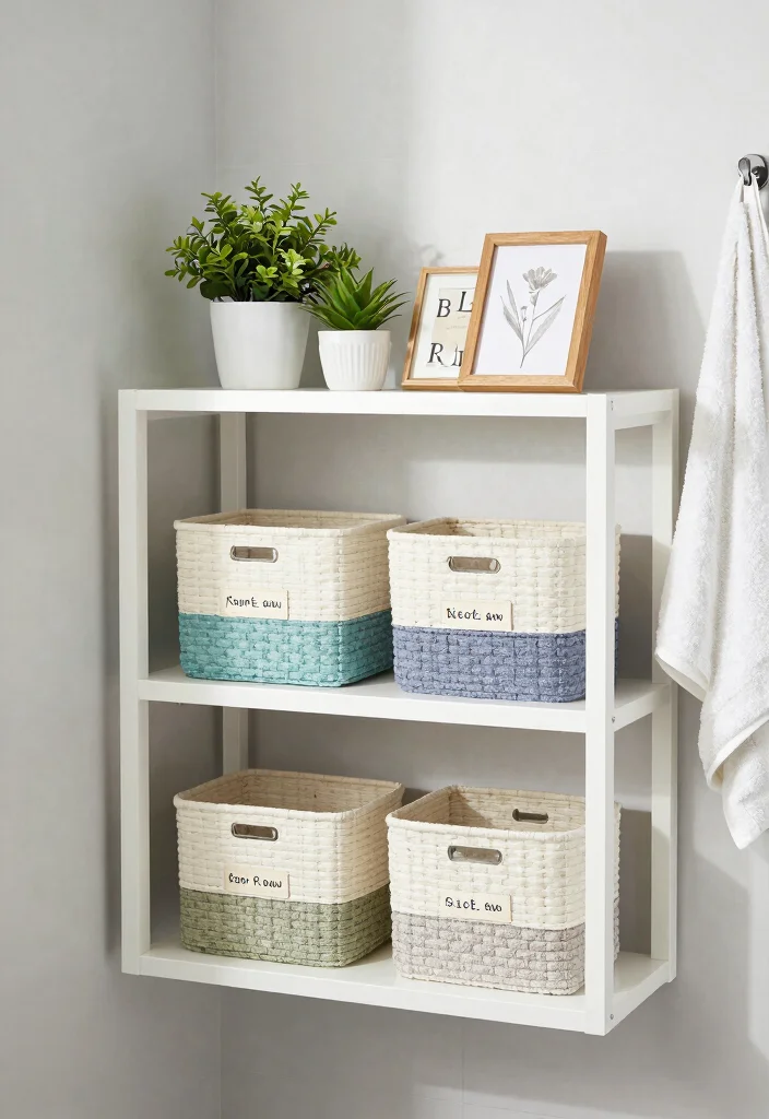 15 His And Hers Bathroom Decor Ideas For Shared Spaces - 4. Trendy Storage Solutions 1