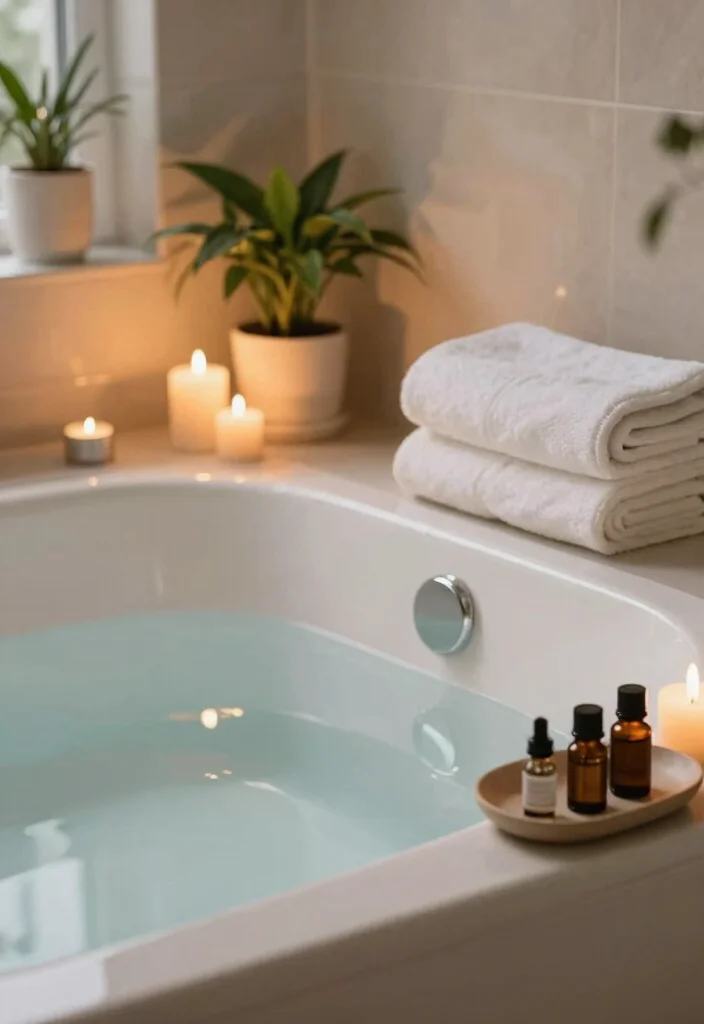 15 His And Hers Bathroom Decor Ideas For Shared Spaces - 5. Spa-like Touches 1