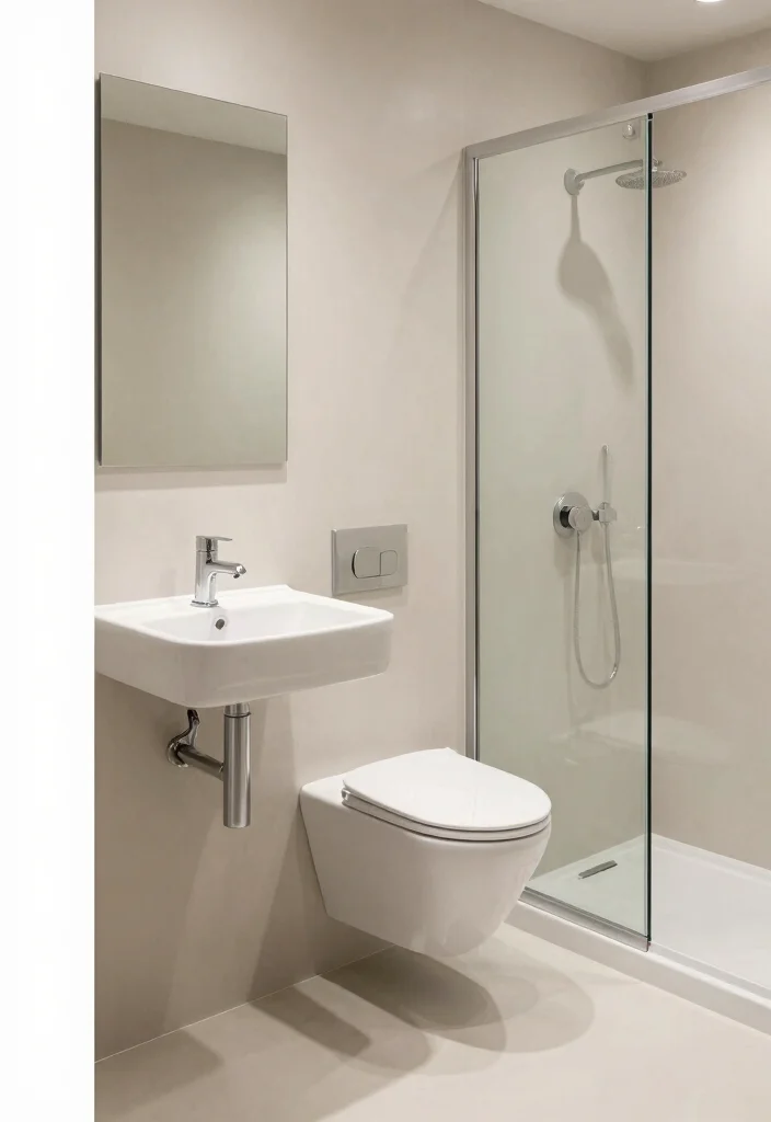 15 Mobile Home Bathroom Ideas For Small Spaces - 3. Compact Fixtures 1