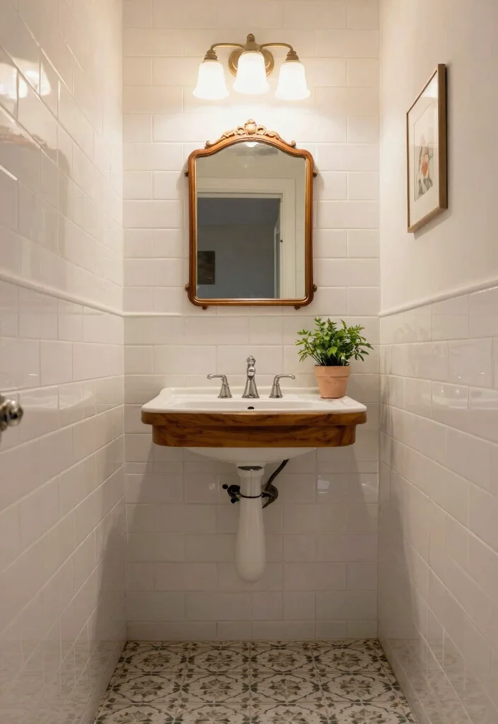 15 Small Tile Bathroom Ideas With Big Impact - 1. Classic Subway Tiles 1