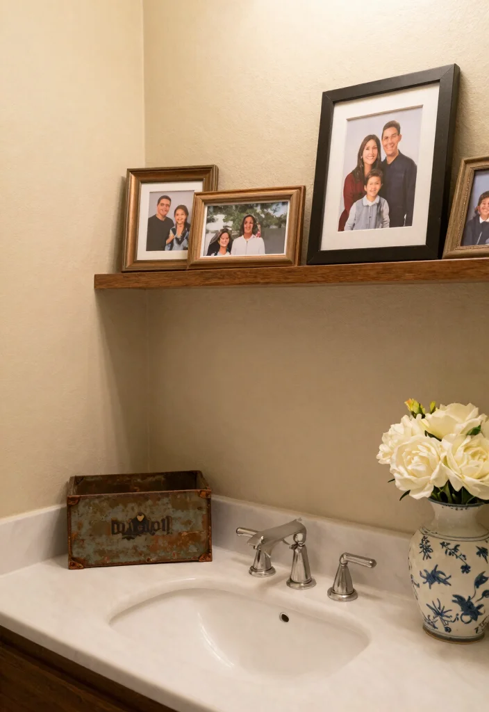 16 Joanna Gaines Bathroom Ideas With Farmhouse Soul - 10. Personalized Touches 1