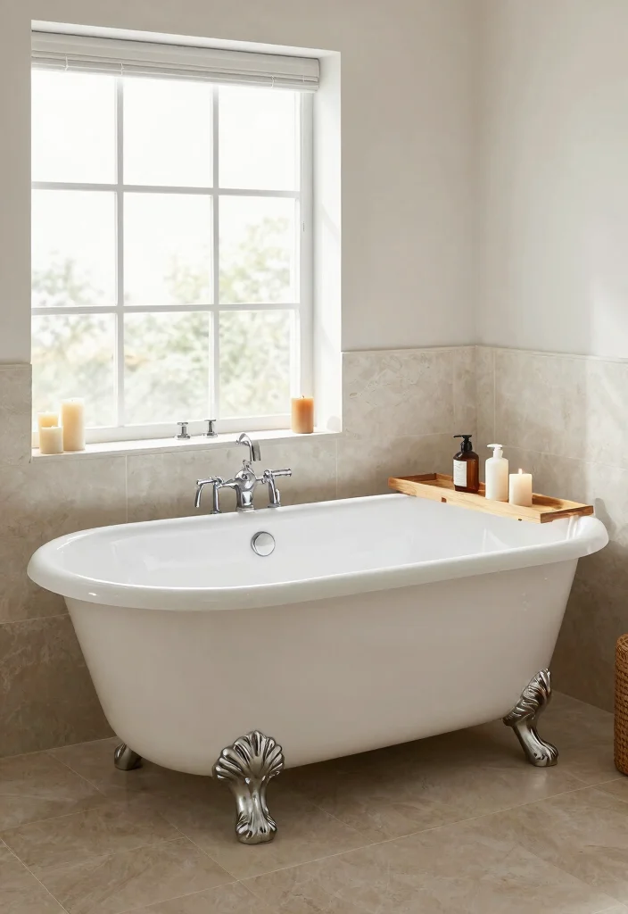 16 Joanna Gaines Bathroom Ideas With Farmhouse Soul - 11. Farmhouse Bathtubs 1