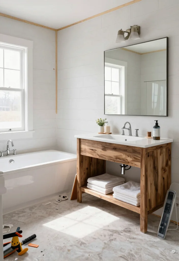 16 Joanna Gaines Bathroom Ideas With Farmhouse Soul - 16. Practical Bathroom Renovation Tips 1