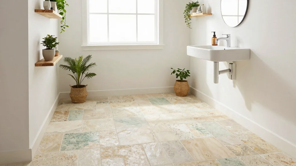 16 Small Bathroom Tile Floor Ideas That Elevate Tiny Spaces
