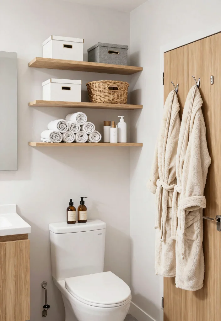 16 Small Primary Bathroom Ideas With Smart Luxury - 2. Smart Storage Solutions 1