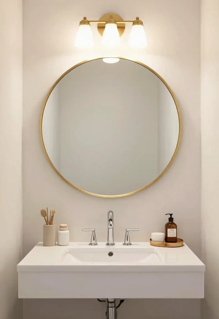 16 Small Primary Bathroom Ideas With Smart Luxury - 4. Mirrors to Reflect Beauty 1