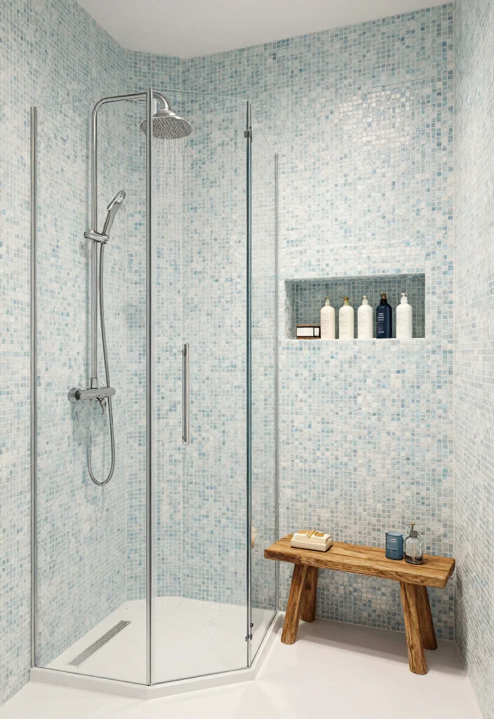16 Small Primary Bathroom Ideas With Smart Luxury - 9. Luxurious Shower Experiences 1