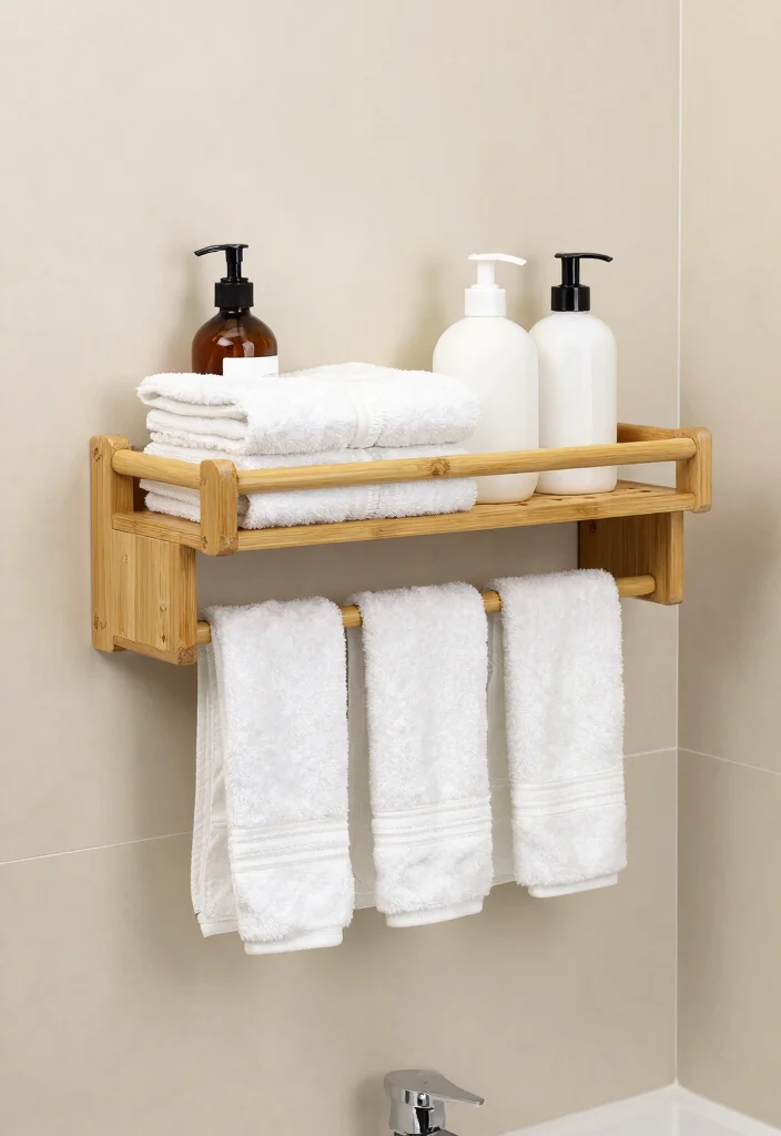 16 Under Bathroom Sink Organization Ideas That Work - 12. Wall-Mounted Racks 1