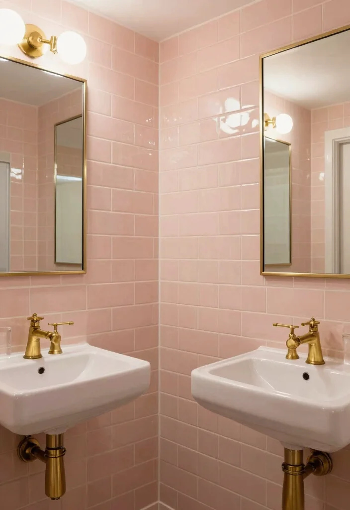 18 Bathroom Tile Inspiration Ideas You Will Want To Save - 14. Glossy Subway Tiles 1