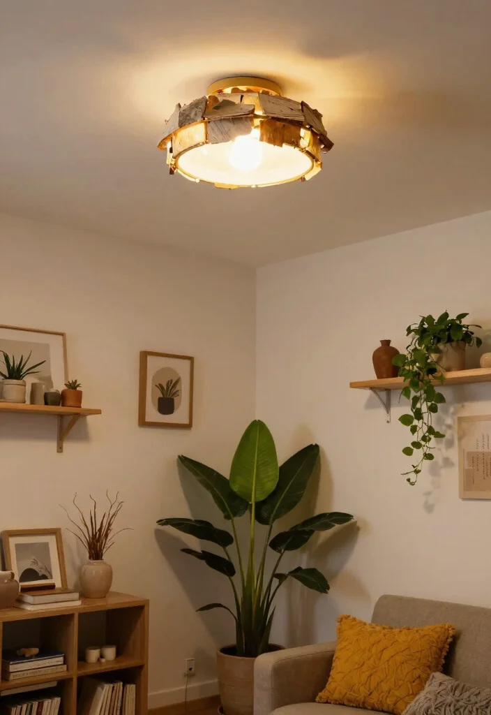 12 Ceiling Light Ideas for Small Rooms That Make the Space Feel Bigger - 12. Customized Lighting Solutions 1