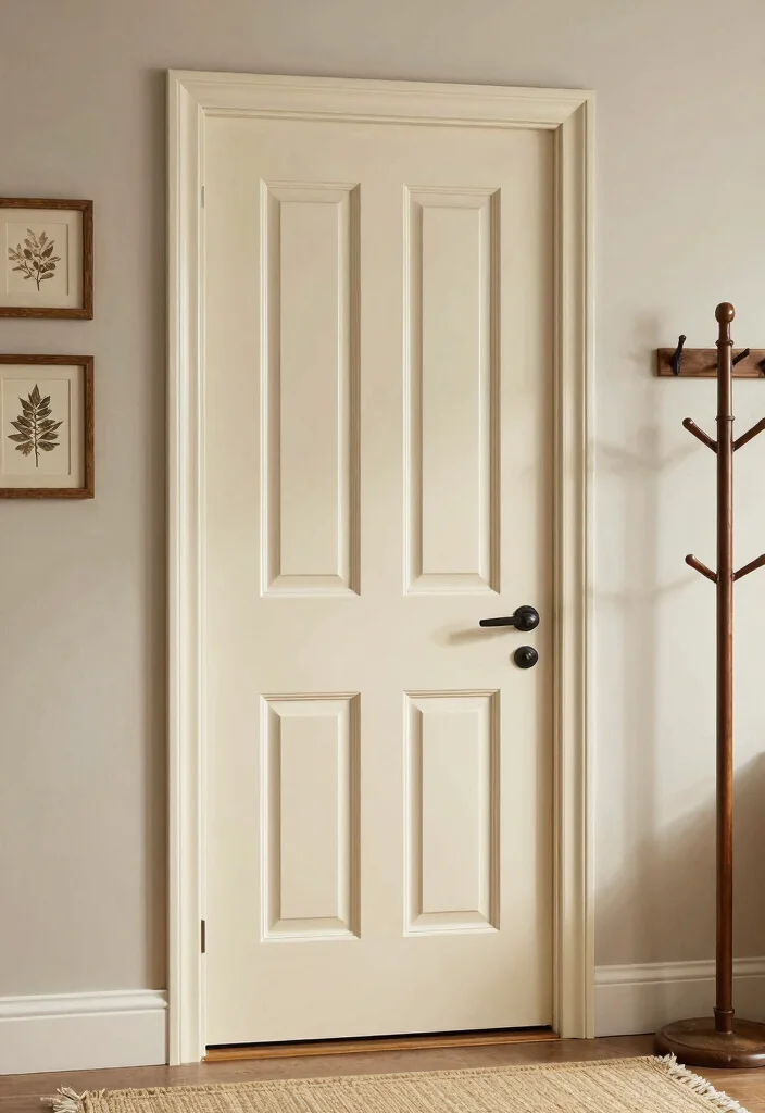 12 Farmhouse Interior Doors on a Budget That Look Custom-Made - 3. Paneled Interior Door 1
