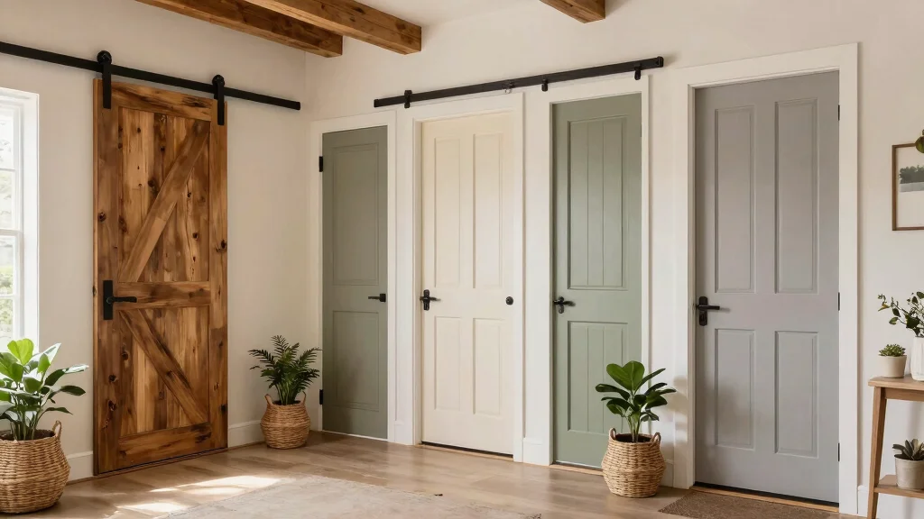 12 Farmhouse Interior Doors on a Budget That Look Custom-Made